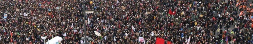 on ne bat pas en retraite manifestation Paris cftc ville de Paris