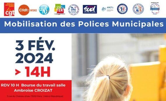 mobilisation polices municipales 3 février