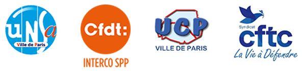 Logos CST Dicom Dtec 14 juin 2023 CFTC Ville de Paris