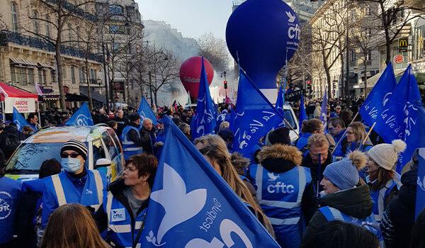 mobilisation 13 octobre CFTC Paris