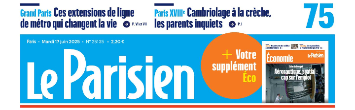 bandeau le parisien 17 juin