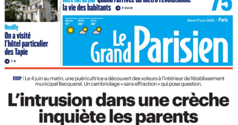 dfpe intrusion creche juin 2025 cftc paris