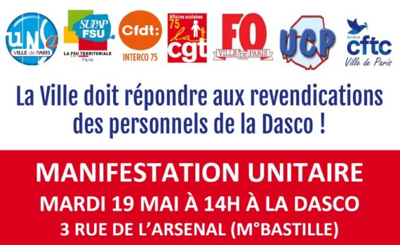 manifestation dasco 19 mai 2026