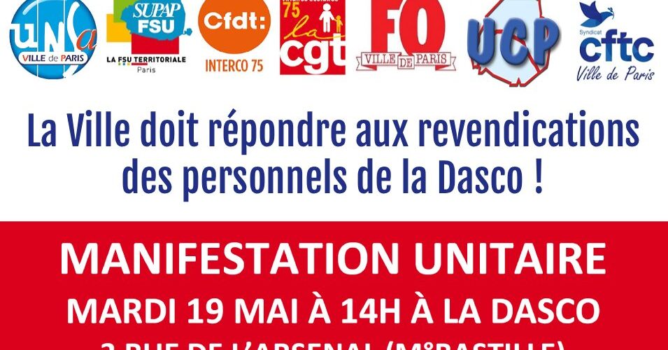 manifestation dasco 19 mai 2026